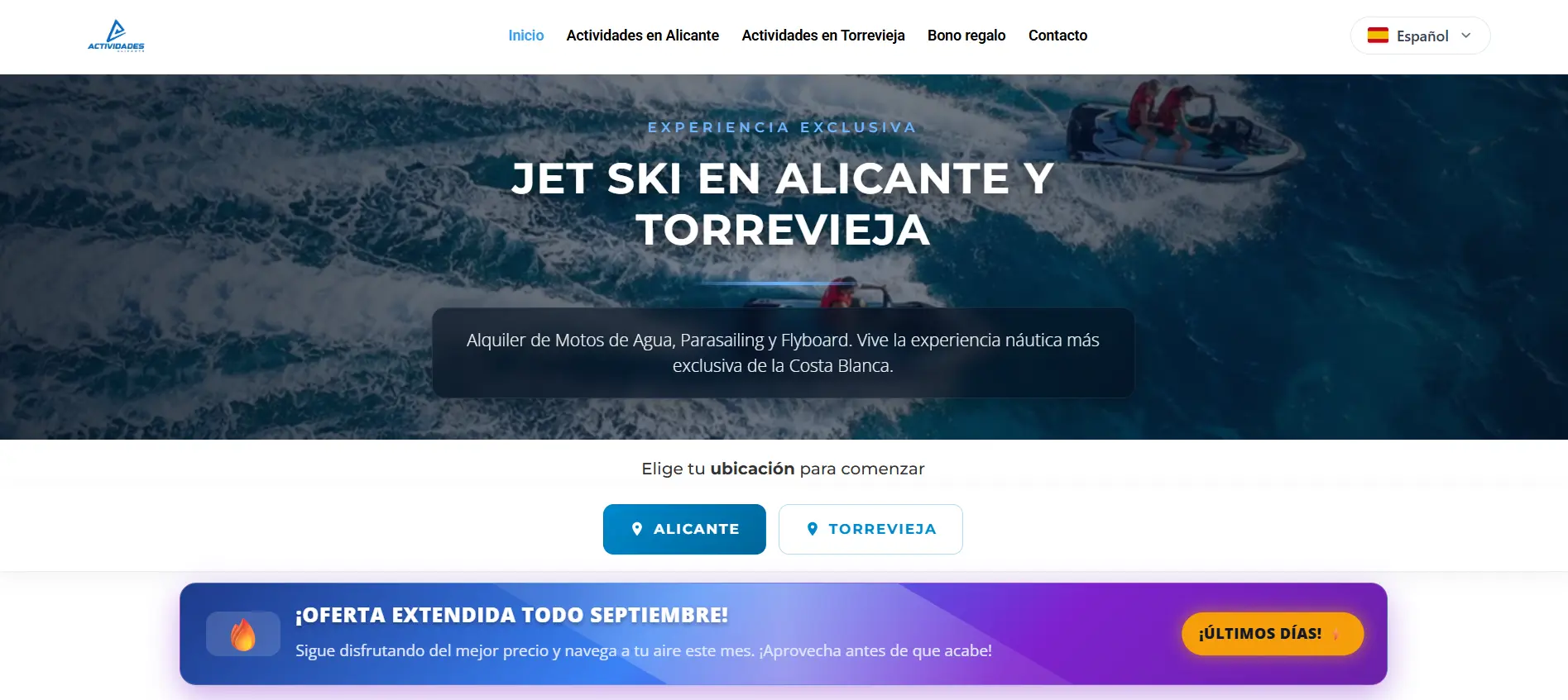 Actividades Náuticas Alicante