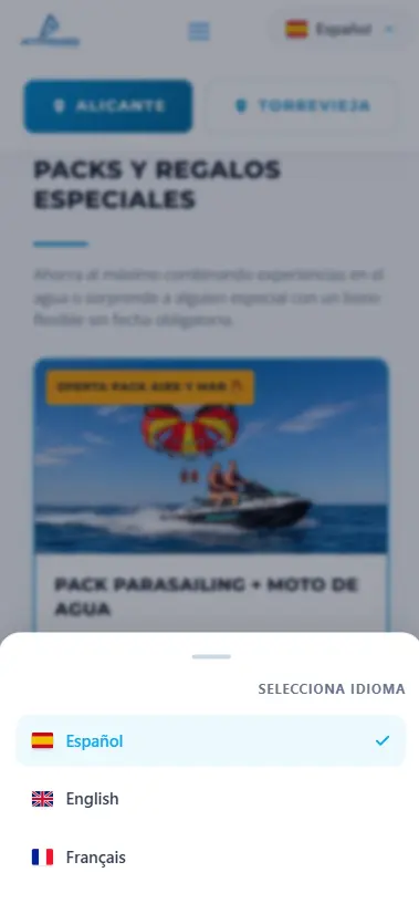 Estructura Multilingüe Mobile